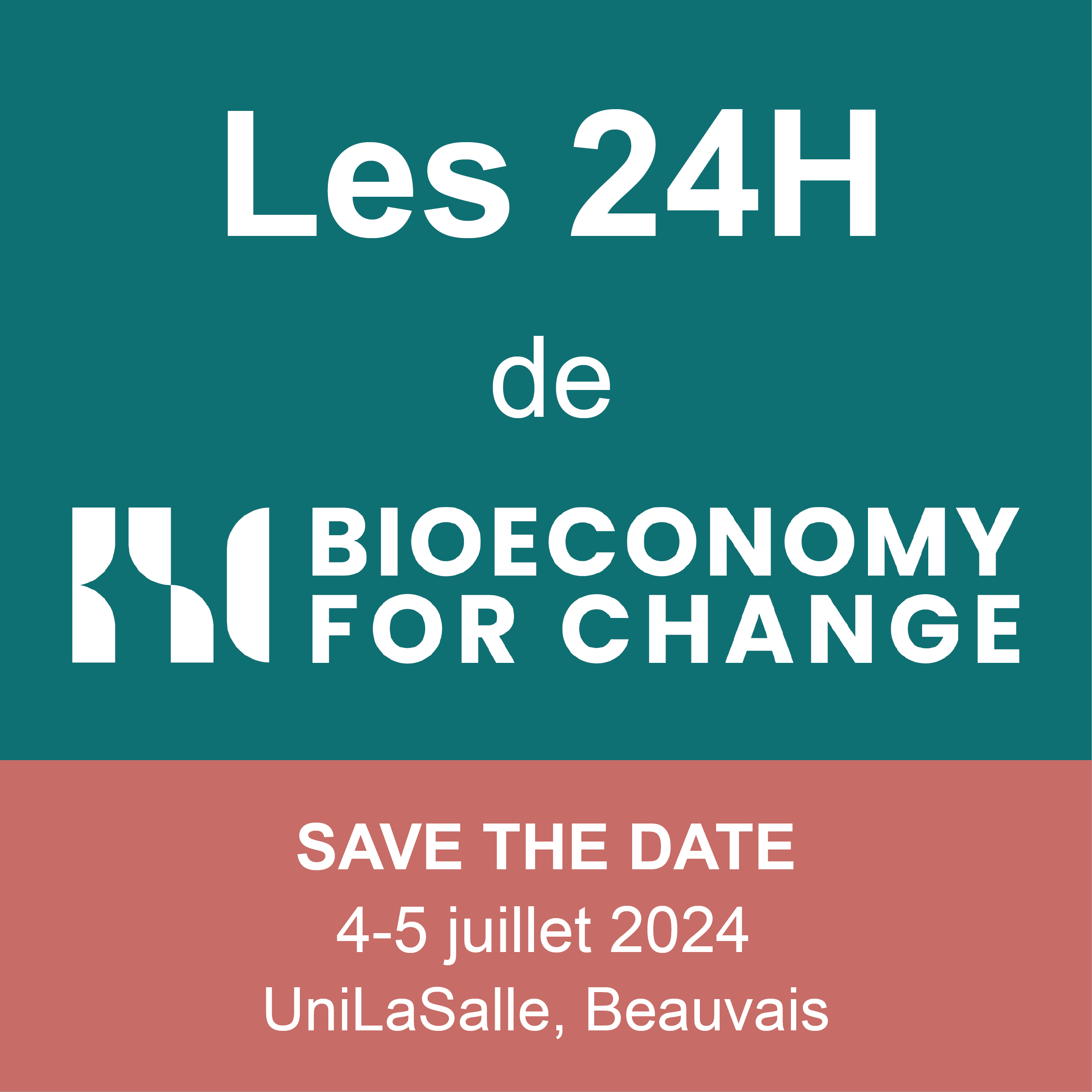 Les 24H de Bioeconomy For Change | B4C 4/5 juillet 2024