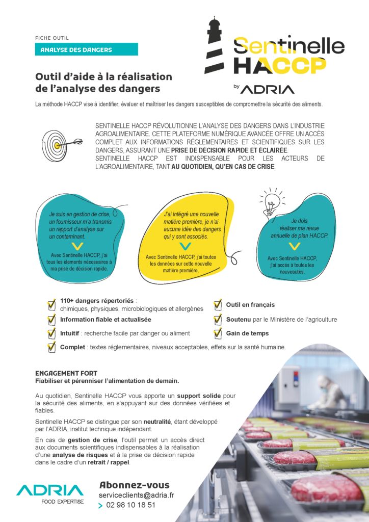 adria ficheprestation sentinelle haccp page 1