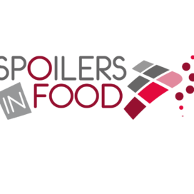 Spoilers In Food 2025 logo gris rouge